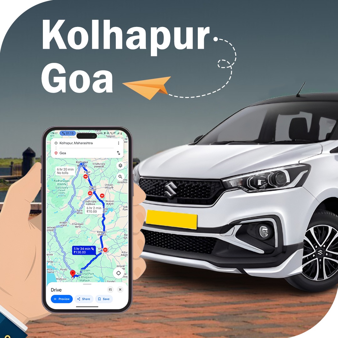 kolhapur to goa cab