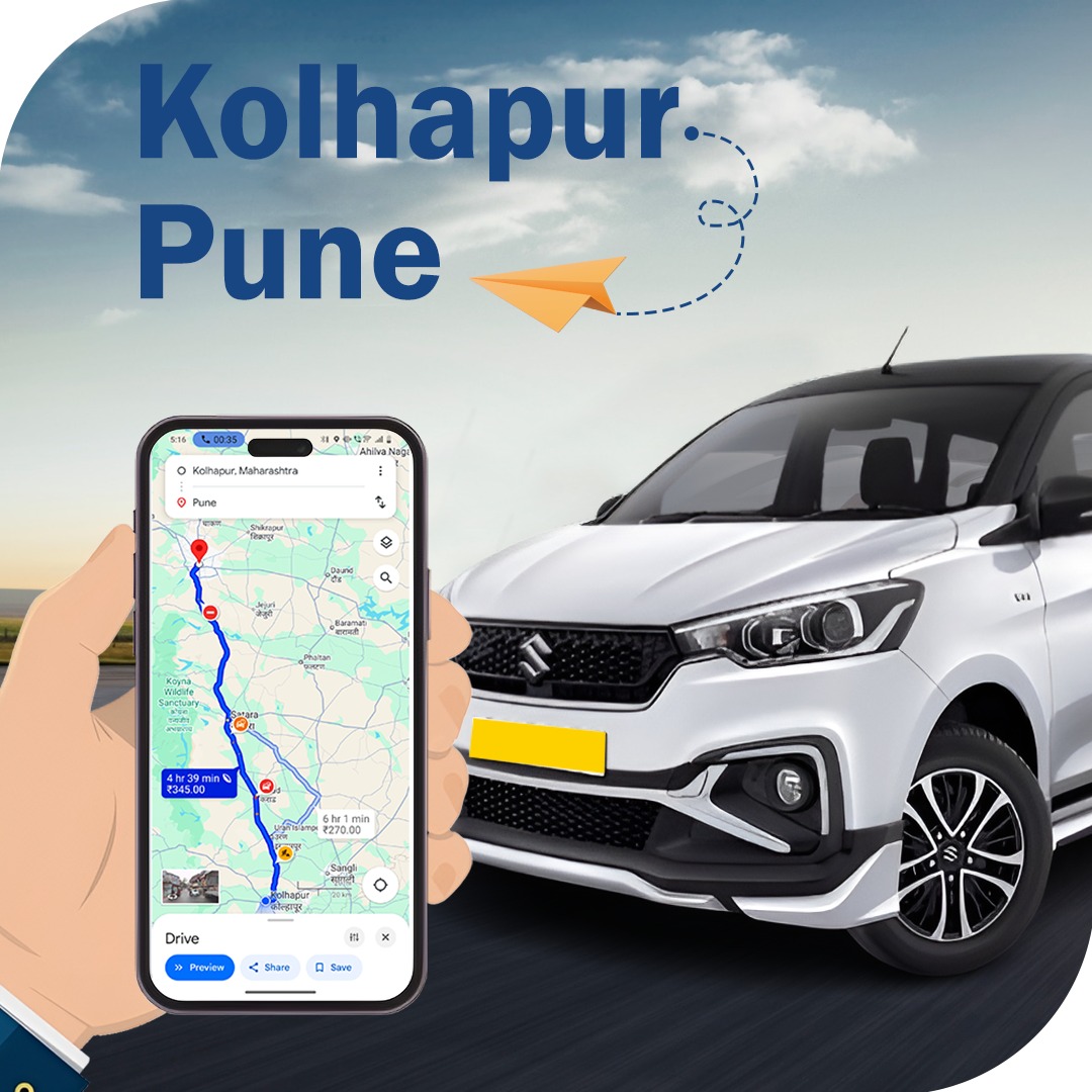 kolhapur to pune cab